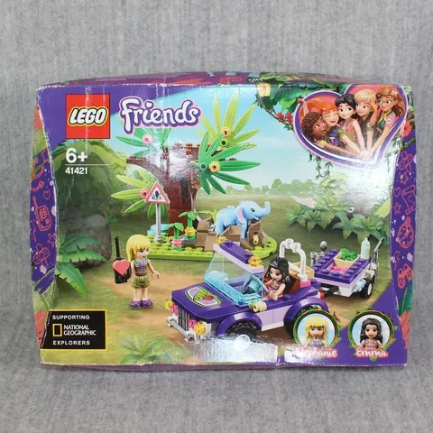LEGO FRIENDS 41421 Baby Elephant Jungle Rescue Set New Sealed 2020s Damaged Box