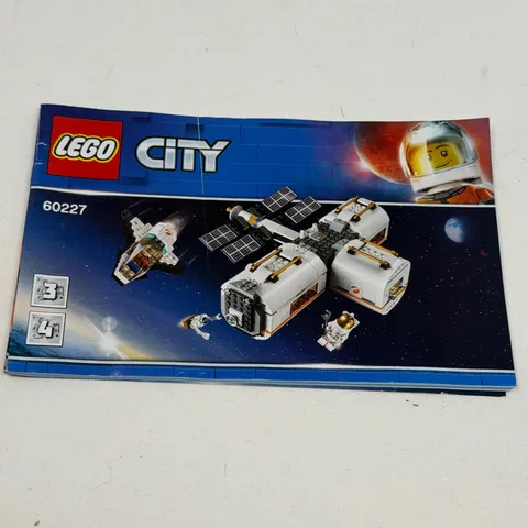 LEGO City 60227 Lunar Space Station Instruction Manuals Booklets 3 and 4 Only