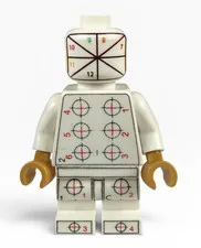 Official Lego Alignment SMART FIG Minifigure Test Print Prototype VERY RARE!