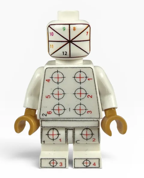 Official Lego Alignment SMART FIG Minifigure Test Print Prototype VERY RARE!