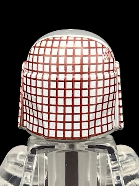 Lego Star Wars Mandalorian Minifigure Alignment Prototype Helmet Rare Misprint