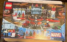 LEGO Marvel Spider-Man 76175 Attack on the Spider Lair Set 466 pcs Ages 8+