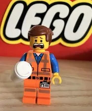 Lego Movie Emmet Minifigure With Accessory 