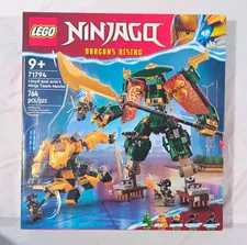 LEGO NINJAGO Dragons Rising 71794 Lloyd & Arin's Ninja Team Mechs 764pc 9+