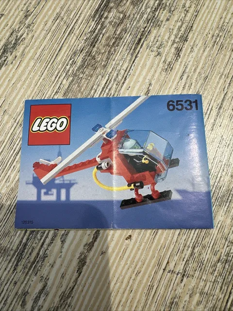 LEGO® 6531 Flame Chaser Vintage Instructions Manual Only