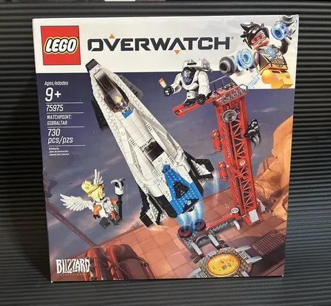 LEGO Overwatch Watchpoint: Gibraltar 75975 Complete Set 730pcs Mercy