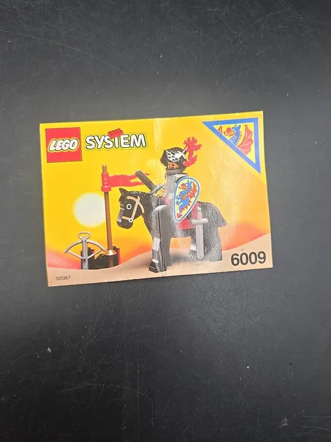 Vintage LEGO Knights #6009 Instructions ONLY 1992