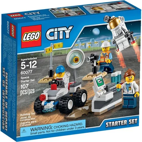 LEGO 60077 CITY Space Starter Set Factory Sealed