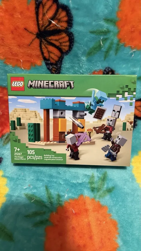 LEGO Minecraft The Illager Desert Patrol 21267 105 pcs Illager 7+