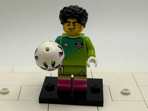 LEGO Soccer Goalkeeper minifigure Series 29 CMF 71052 col481 NEW