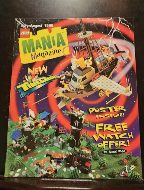Lego Mania July-August 1996 Magazine Catalog