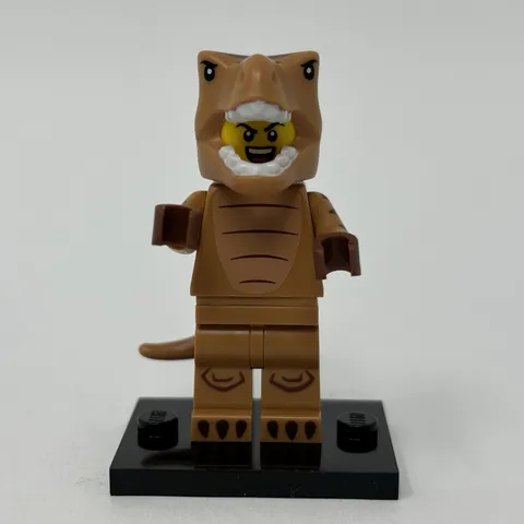 Lego T-Rex Costume Fan Minifigure Collectible Series 24 CMF Complete Dinosaur