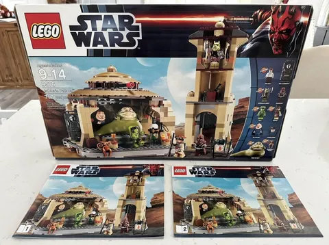 LEGO Star Wars 9516 Jabba’s Palace Box & Instructions ONLY - HTF