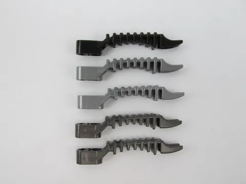 Lego 5 Bionicle Projectile Thornax Launcher Half, Liftarm End 1 x 8 (64275)
