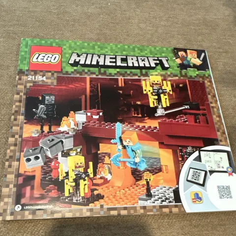 LEGO Minecraft 21154 The Blaze Bridge 372 pcs Age 8+ (2019) Brick Sep Box