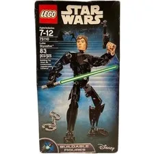 LEGO Star Wars 75110 Luke Skywalker Buildable Figure Kids Black Jedi Knight