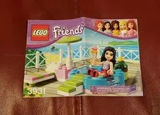 LEGO Friends Emma's Splash Pool 3931 Instruction Guide MANUAL ONLY