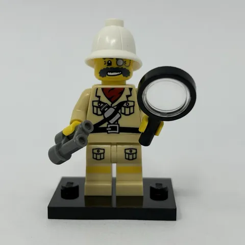 Lego Explorer Minifigure Collectible Series 2 CMF Complete w/ Magnifying Glass