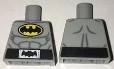 LEGO® Part 973pb2539 - Torso Batman Logo in Yellow Oval - Batman