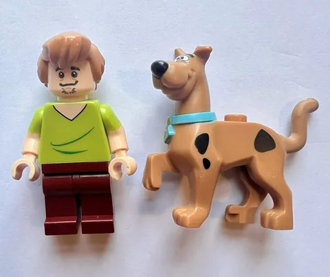 LEGO Scooby-Doo Shaggy & Scooby-Doo Minifigures Lot 2pc 2015