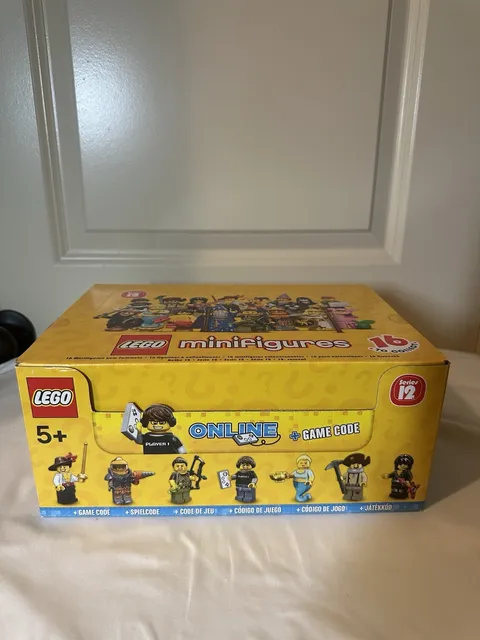 Lego Collectible Minifigure Series 12 Sealed Box Of 60 Packs