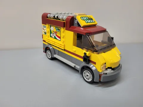 LEGO City 60150 Pizza Van Set with Chef Minifigure