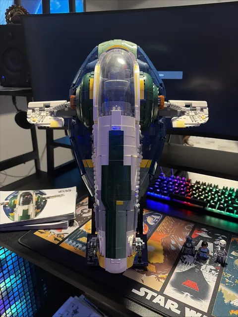 LEGO JANGO FETT’S FIRESPRAY-CLASS STARSHIP 75409 w/ MINI FIGURES [ Read Desc. ]