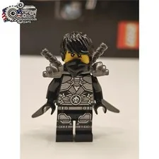Custom MOC Ninjago Cole Rebooted Stone Armor Dual Blades Non-Official