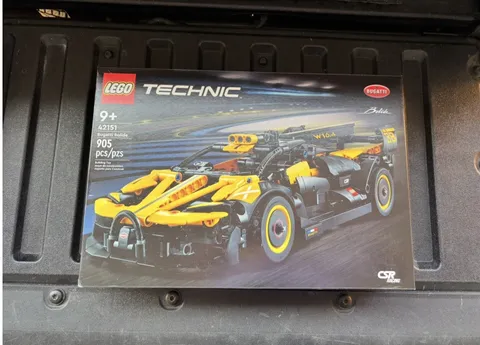 Lego Car -Beautiful Yellow-3 Cars -Free Shipping 42151