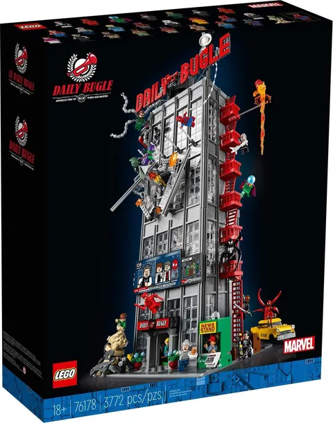 LEGO Marvel Super Heroes Daily Bugle 76178 Modular New Sealed, Retired Set