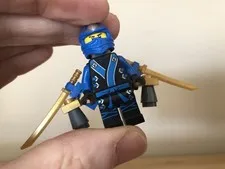 LEGO Ninjago Jay Final Battle Minifigure With Jetpack Rare Minifig 2013