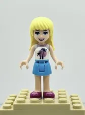 LEGO Friends Minifig Minidoll Stephanie   frnd0353 AND 3 FREE Accessories! 😍