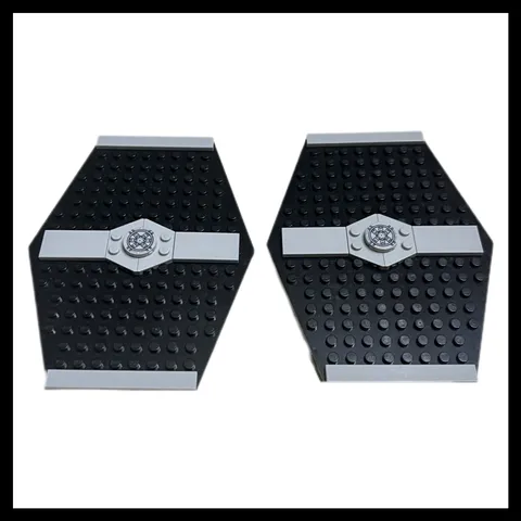 Lego 75237 Star Wars 14 x 18 Hexagonal Tie Fighter Plates Tiles 2019 Retired