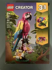 31144 LEGO Creator Exotic Pink Parrot 3 In 1 253 pcs sealed NEW