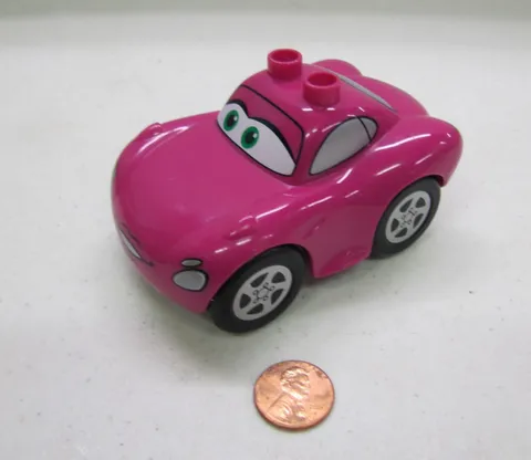 Lego Duplo PURPLE HOLLY SHIFTWELL Disney Pixar Planes Cars Vehicle Wheels #2