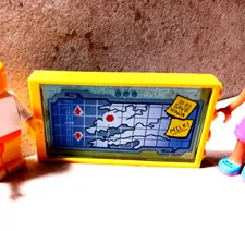 LEGO Computer Screen Sticker World Map Ninjago Ninja GET MILK Direction Up Down