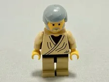LEGO Obi Wan Kenobi Old Yellow Head SW0023A Star Wars 4501 CMF Retired Vintage
