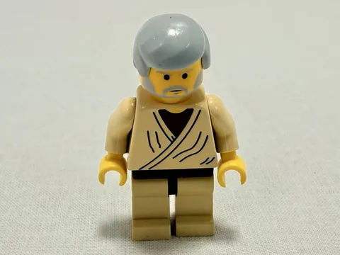 LEGO Obi Wan Kenobi Old Yellow Head SW0023A Star Wars 4501 CMF Retired Vintage