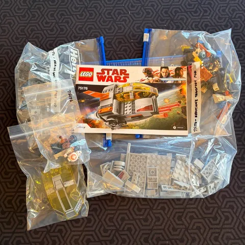 LEGO Star Wars: Resistance Transport Pod - 75176 - 100% Complete w/ Manual