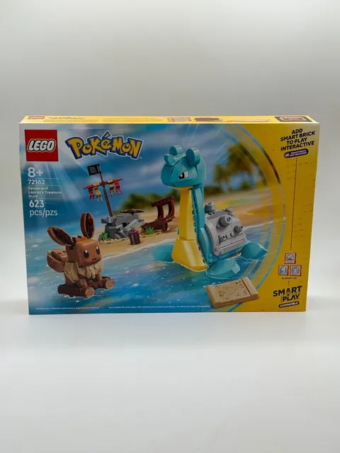 LEGO Pokémon Eevee & Lapras's Treasure Hunt 72162 623pcs 8+ Smart Play