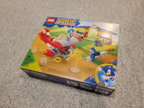 LEGO Sonic the Hedgehog - 76991 Tails' Workshop and Tornado Plane - NEW SEALED