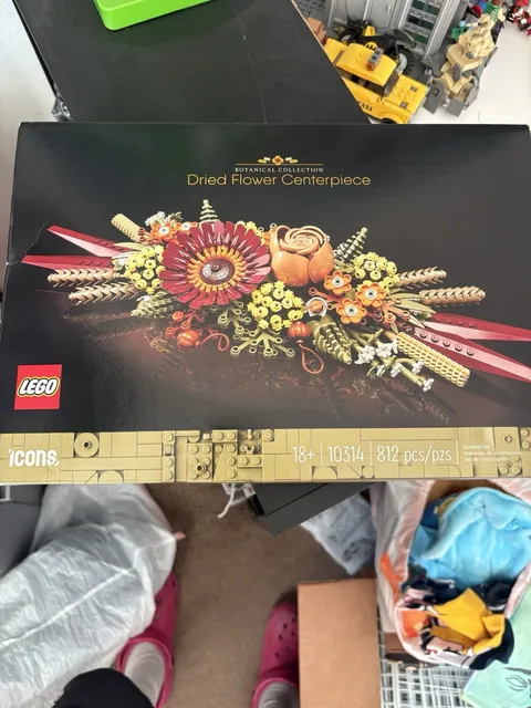 LEGO (10314) Icons: Botanical Dried Flower Centerpiece - New Sealed Retired -