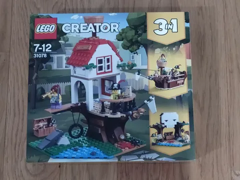 LEGO CREATOR 3 IN 1 LEGO 31078 TREEHOUSE TREASURES NEW AND SEALED