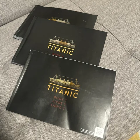 LEGO 10294 Titanic Instruction Manuals Only