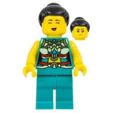 LEGO Lunar New Year Parade Participant Female Minifigure hol312 New Holiday