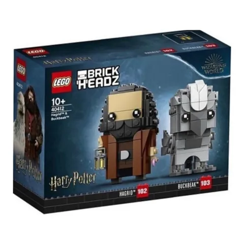 LEGO Harry Potter 40412 Hagrid & Buckbeak BrickHeadz Rare Collectible Set