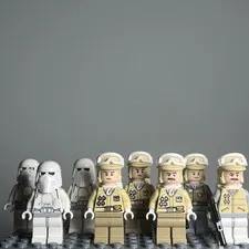Lego Star Wars Hoth Rebel Stormtrooper Minifigure Lot - 3D
