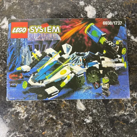 VINTAGE Lego Space Scorpion Detector (6938) Instruction Booklet Only NICE!!