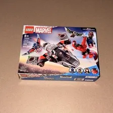 BOX ONLY !!!!!!!!!!   LEGO Marvel 76292 Captain America vs Red Hulk Battle