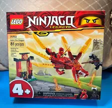 Lego Ninjago Kai's Fire Dragon 71701 Brand New Factory Sealed 81 pcs Ages 4+